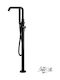 La Torre Elle Mischung Bade- / Duscharmatur Badewanne Komplettes Set Schwarz
