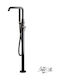 La Torre Elle Mischung Bade- / Duscharmatur Badewanne Komplettes Set Schwarz