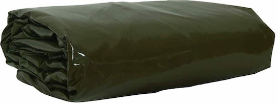 vidaXL Waterproof Tarpaulin 650gr/m² 7x4m. Heavy Duty Khaki