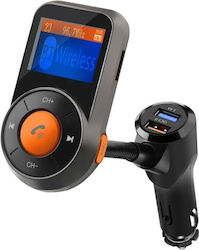 Pyramid FM Car Transmitter with Bluetooth / AUX / USB / MicroSD