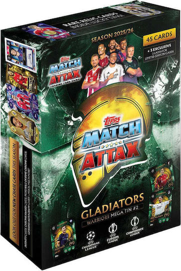 Topps  Ucc Champions League 2025/26 Match Attax Extra Booster Mega Tin  Green | Skroutz.mt