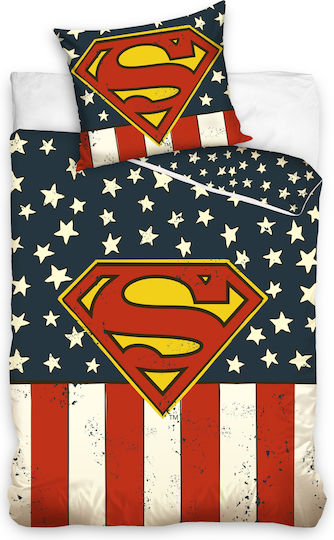 Forever Collectibles Set Kids Duvet Cover Double Retro