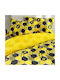 Vesta Home Aris Kids Duvet Cover Set Single with Pillowcase Cotton Multicolour 170x240cm