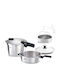 Fissler Vitaquick Premium Бързи готварски тенджери Set Quattro 8лт и 4лт