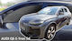 Heko Set of Windbreakers Front and Rear Car Dark Fime for Audi e-tron 2023+ 4pcs