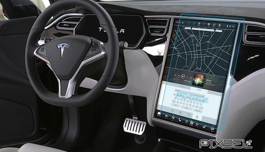 Protector De Ecran Auto Mat 16.8" Compatibil Tesla Model S Prefacelift