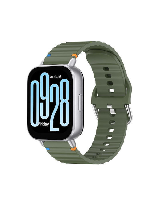 Strap Silicone Green (Redmi Watch 5 Active / Watch 5 LiteRealme Watch 2Haylou RT2 LS10)