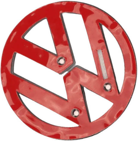 Genuine Vw Sirocco Mk3 2008-2014 Bonnet Front Emblem 110mm 1k8 853 600 1 Piece Zemb-vw-62