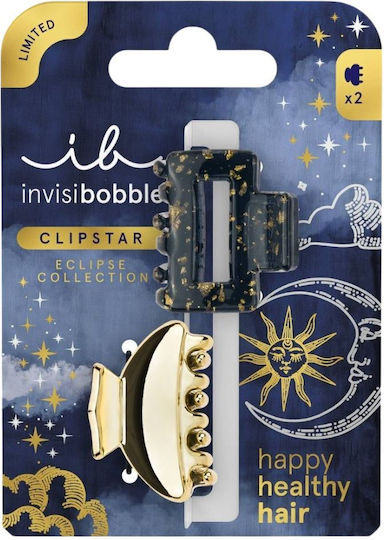 Invisibobble Clipstar S Eclipse Lunar Glam 2 bucăți