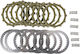 Ebc Set Clutch Discs Metallic Fiberglass Aramid Srk096 Yamaha YZF-R1 1000 09-13 Yamaha YZF-R1 1000 GP 12