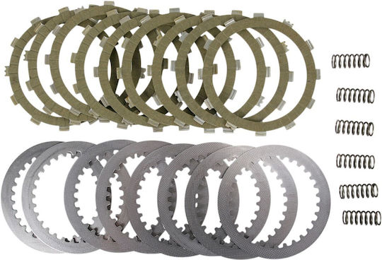 Ebc Set Clutch Discs Metallic Fiberglass Aramid Srk096 Yamaha YZF-R1 1000 09-13 Yamaha YZF-R1 1000 GP 12