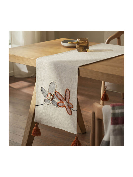 Gofis Home Runner Cotton with Embroidery Louise 265 33x150cm