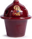 Vigil Oil Lamp Deep Clay Panagia 1 Pc 38602 Bor...