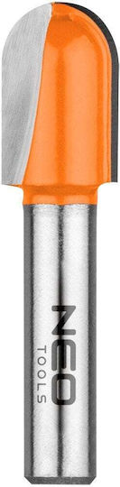 Long U-Type Groove Cutter TCT 12.7 x 19.6 mm 8 mm Shank