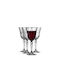 Lyngby Set of Glasses for White and Red Wine made of Crystal in Red Color Stemmed 4pcs