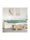 vidaXL Velvet Light Blue Sofa Cushion 40x200cm