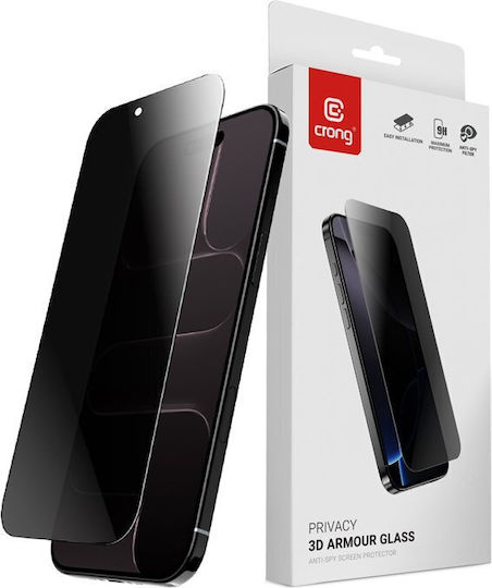 Crong 3D 0.18mm Privacy Tempered Glass (iPhone Air)
