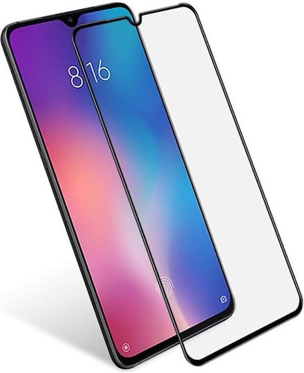 Compatible With Xiaomi Mi 9 Mobile Screen Protector Black Full Screen 9h 9d Shockproof Tempered Glass Black