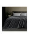 Astron Italy Velvet Blanket Double 220x240cm Gray