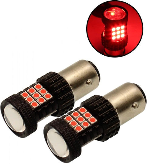 Autolampen P21/5W-BAY15D-1157 Canbus LED Rotes 12-24V 5W Menge 2