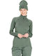 Damen Sport Top in Grün