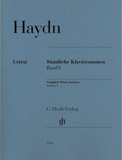 G Henle Verlag Haydn Joseph Complete Piano Sonatas Volume I