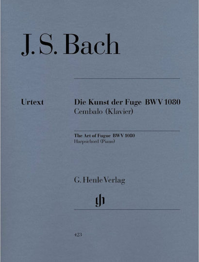 G Henle Verlag Bach Johann Sebastian Η Τέχνη Φούγκας Bwv 1080