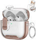 Airpods 4 Starchain Series Pc Ohrhörerhülle Mit Haken Rose Gold