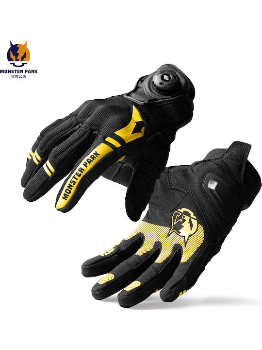 Monster Park SSG-001 Men's Gloves 4 Seasons Yellow / Gray