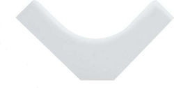 Qoltec Kabelverlängerung Innenkappe 45x18mm Weiß