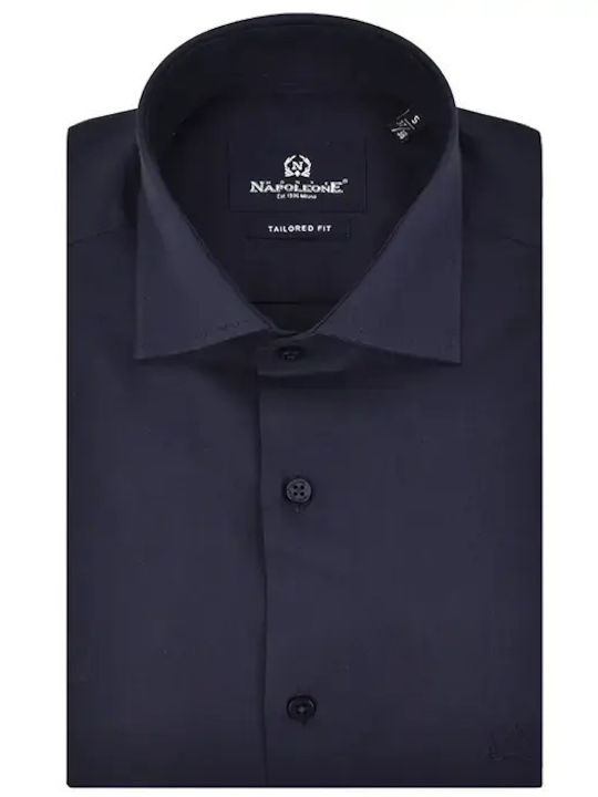 Monte Napoleone Long-sleeved Shirt Blue