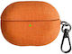 Huawei Freebuds Pro 4 Fine Cloth Earphone Case Hook Orange