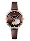 Curren Дамски Часовник 33mm Кварцов с Кафява Кожа Каишка