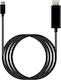 Google Video Cable USB-C male - DisplayPort Μαύρο 0.91m