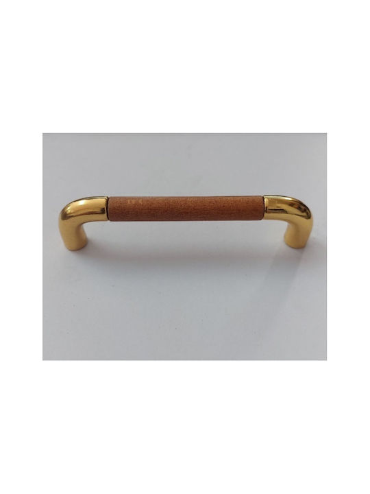 Handgriff Möbelgriff aus Hölzernes Χρυσό - Ξύλο 019616 1Stück