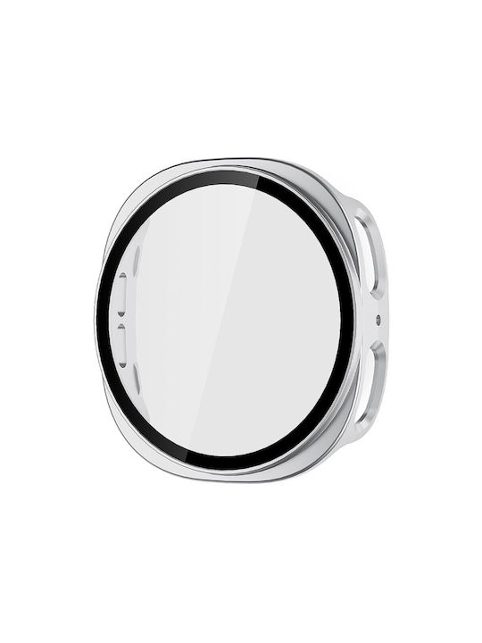 Samsung Galaxy Watch 8 40mm Enkay Θήκη Προστασία Οθόνης Silver