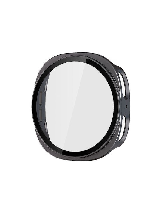 Samsung Galaxy Watch 8 40mm Enkay Case Screen Protection Metal Gray