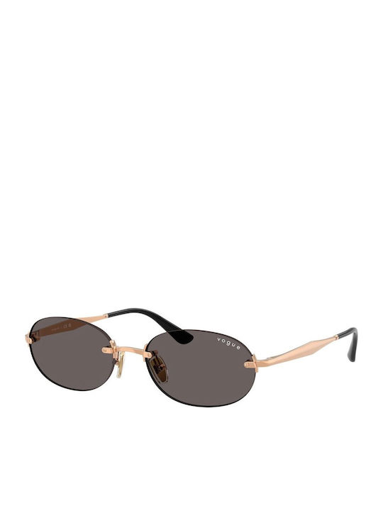 Vogue Unisex Sunglasses with Gold Metal Frame and Gray Lens VO4342S 515287