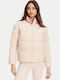 Damen Puffer Jacke für Winter Light Pink