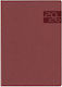 Theofylaktos Diary 2026 Daily 14.5x20.5 Avenue Adria Color Burgundy 689e9.769
