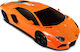 Τηλεκατευθυνόμενο 1/18 Orange Lamborghini Aventador Coupè Re L Toys