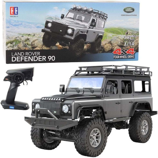 Off-road Mașină Teleghidată Rc Land Rover Defender 90 Gri 1:14