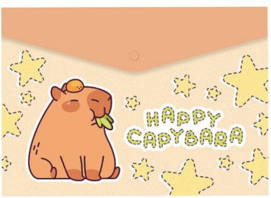 Φάκελος Κουμπί Spree Α4 Pp Capybara 1τμχ Sp74211