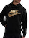 Hoodie Sweatshirt with Hood Black