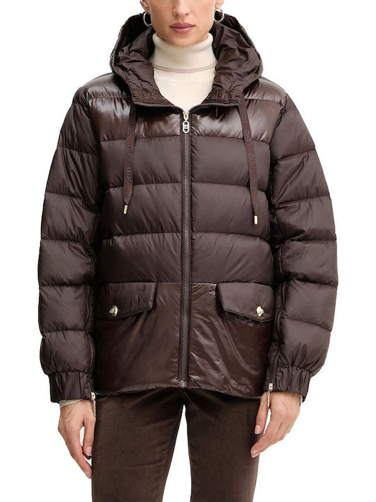 Liu Jo Jachetă de femei Puffer Brown
