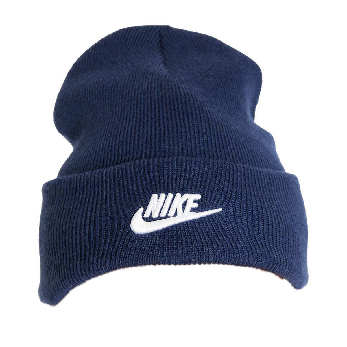 navy blue nike beanie