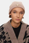 Guess Beanie Beanie Knitted in Beige color