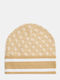 Beanie Beanie Knitted in Brown color