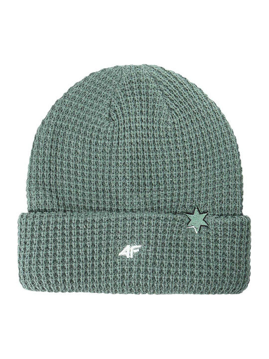 Beanie Γυναικείος Σκούφος Πλεκτός σε Πράσινο χρώμα