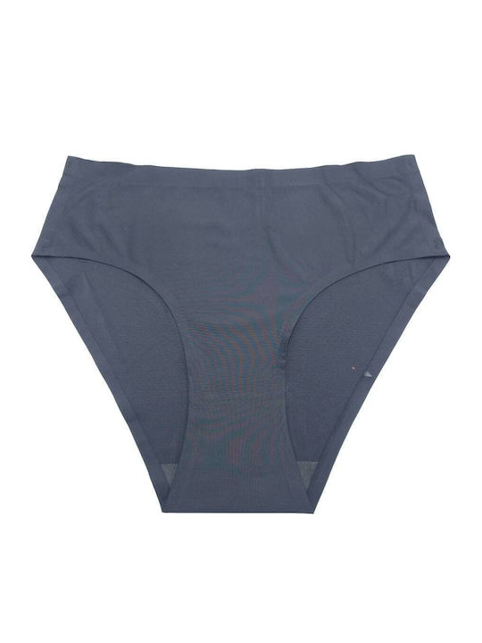Pink Intimo Damen-Slips Hohe Taille Nahtlos Schwarz